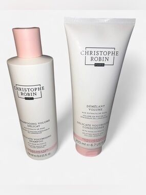 Christophe Robin Delicate Volumising Shampoo & Conditioner - Rose Essence
